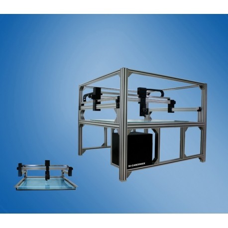 Large platform contact angle measuring instrument