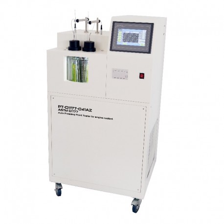 Engine coolant freezing point tester