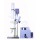 0.5L~3L Rotary evaporator with water bath manual lifting, digital display, Teflon double seal