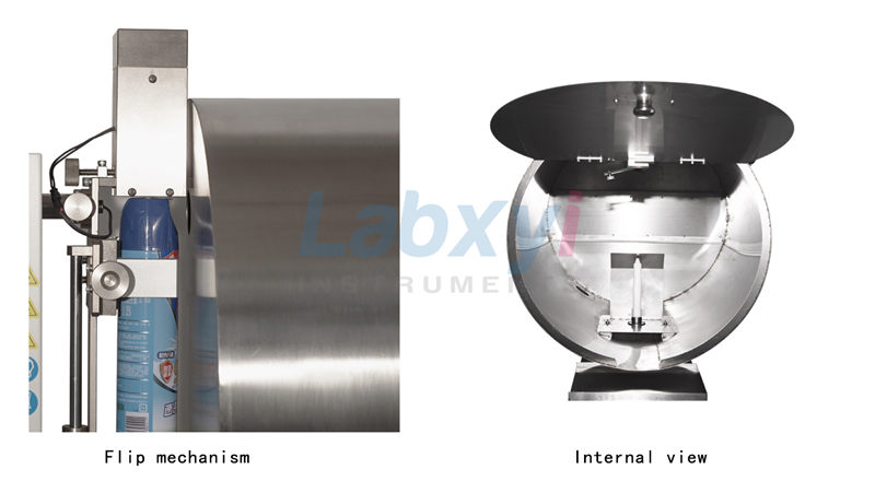 Aerosol Spray Enclosed Space Tester